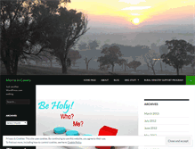 Tablet Screenshot of morroincowra.wordpress.com