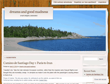 Tablet Screenshot of dreamsandgoodmadness.wordpress.com