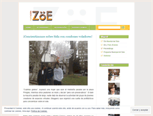 Tablet Screenshot of fundacionzoe.wordpress.com