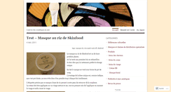 Desktop Screenshot of beautecoreenne.wordpress.com