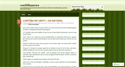Desktop Screenshot of coritibanews.wordpress.com