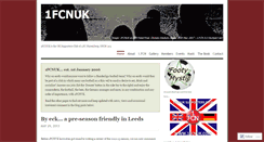 Desktop Screenshot of 1fcnuk.wordpress.com