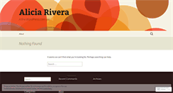 Desktop Screenshot of loveholaalicia.wordpress.com