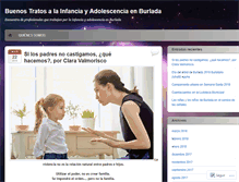 Tablet Screenshot of buenostratosalainfanciaenburlada.wordpress.com