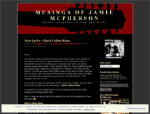 Tablet Screenshot of jamiemcpherson.wordpress.com