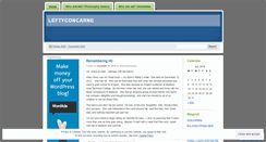 Desktop Screenshot of leftyconcarne.wordpress.com