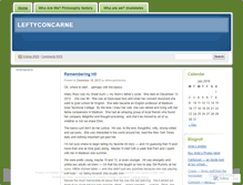 Tablet Screenshot of leftyconcarne.wordpress.com