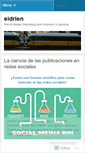 Mobile Screenshot of eidrien.wordpress.com