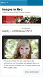 Mobile Screenshot of imagesinred.wordpress.com