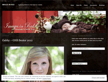 Tablet Screenshot of imagesinred.wordpress.com