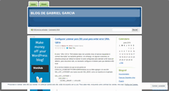 Desktop Screenshot of gabgarcia.wordpress.com