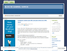 Tablet Screenshot of gabgarcia.wordpress.com