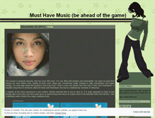 Tablet Screenshot of musthavemusic.wordpress.com