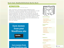 Tablet Screenshot of buchliest.wordpress.com