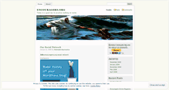 Desktop Screenshot of encouragersdotorg.wordpress.com