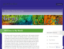 Tablet Screenshot of grayiscolor.wordpress.com