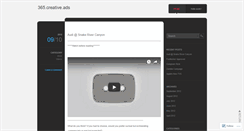 Desktop Screenshot of 365creativeads.wordpress.com