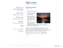 Tablet Screenshot of eightlakes.wordpress.com