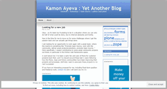 Desktop Screenshot of kayeva.wordpress.com