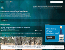 Tablet Screenshot of marcrussoamazingadventures.wordpress.com