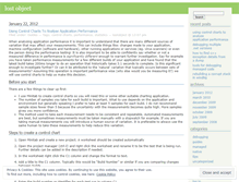 Tablet Screenshot of lostobject.wordpress.com