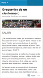 Mobile Screenshot of cientounero.wordpress.com