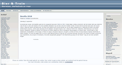 Desktop Screenshot of bierentrein.wordpress.com