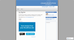 Desktop Screenshot of charlesgupton.wordpress.com