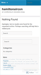 Mobile Screenshot of hamiltonaircon.wordpress.com