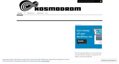 Desktop Screenshot of kosmodromhd.wordpress.com