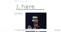 Desktop Screenshot of jharedesigns.wordpress.com