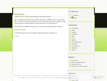 Tablet Screenshot of blogdosraposas.wordpress.com