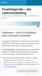 Mobile Screenshot of fruehlingsrolle.wordpress.com