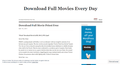 Desktop Screenshot of legaldownloadmovies24x7.wordpress.com