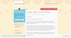 Desktop Screenshot of millieonherworld.wordpress.com
