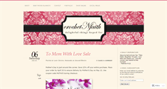 Desktop Screenshot of crochetnfaith.wordpress.com