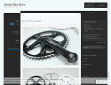 Tablet Screenshot of genjotbikestore.wordpress.com