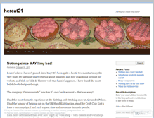 Tablet Screenshot of hereat21.wordpress.com