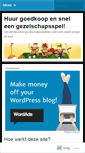 Mobile Screenshot of bordspel.wordpress.com
