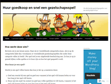 Tablet Screenshot of bordspel.wordpress.com