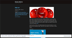 Desktop Screenshot of mediamotive.wordpress.com