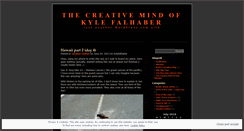 Desktop Screenshot of kylefalhaber.wordpress.com