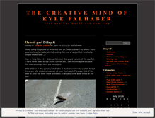 Tablet Screenshot of kylefalhaber.wordpress.com