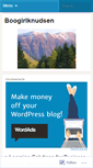 Mobile Screenshot of boogirlknudsen.wordpress.com