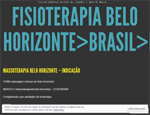 Tablet Screenshot of fisioterapiabelohorizonte.wordpress.com