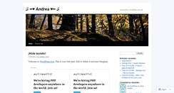 Desktop Screenshot of anpavidu.wordpress.com