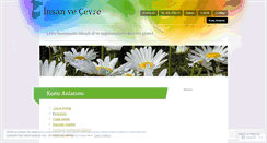 Desktop Screenshot of insanvecevre.wordpress.com