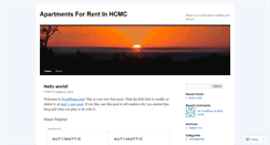 Desktop Screenshot of apartmentforrentinhcmc.wordpress.com