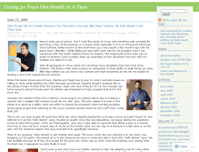 Tablet Screenshot of 30tocure30.wordpress.com