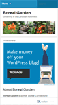 Mobile Screenshot of borealgarden.wordpress.com